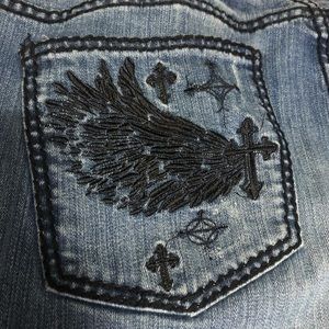 Cowgirl Tuff Bootcut Jean size:35 length:33